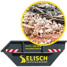 Bauschutt stark verunreinigt 5-30% Störstoffe - 