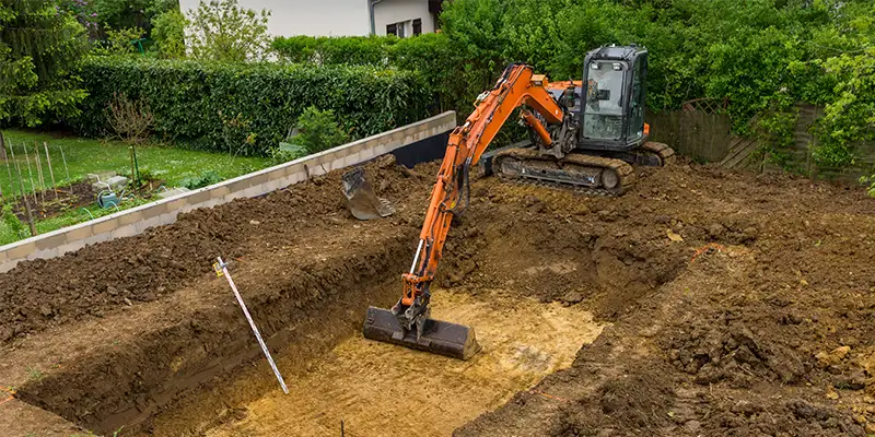 Swimmingpools auskoffern