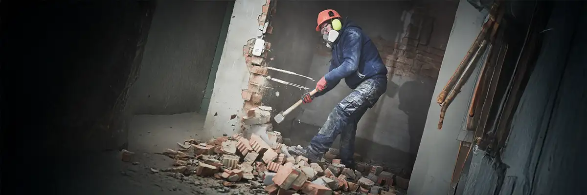 Baustelle - Abbrucharbeiten